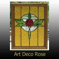 Art deco rose