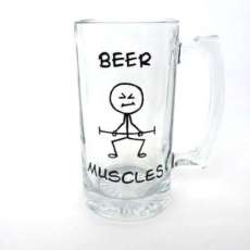 Beer Muscle beer mug