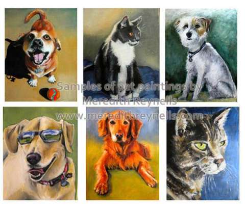 Samples of Pet Paintings