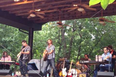 Ken Wenzel & Cross Kentucky at Tarara Vineyards Summer Concert Festival, August 2014