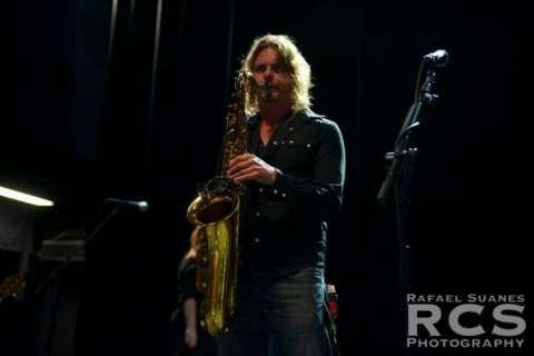 Ken Francis Wenzel & saxophone, 9:30 Club, June 2014
