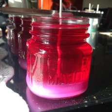 Hand poured Candle Cooling