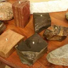 Assorted Rock Lamps