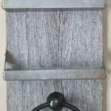 Barnwood Bathroom shelves