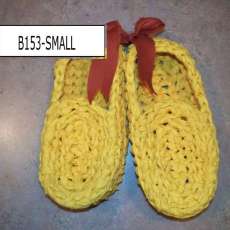 Fabric Crocheted Booties