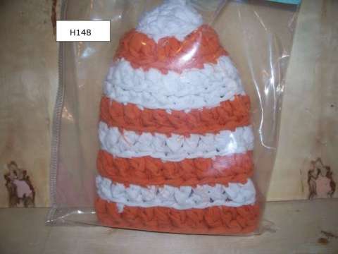 Fabric Crocheted Beanies