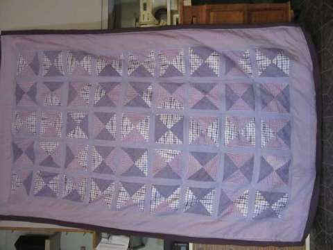 I Love Purple Quilt