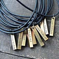 Mens Personalized Bars