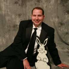 Brad Hanging With His Bunny