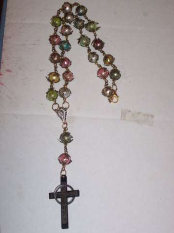 Dark Brown Mix Color Rosary Beads for Man