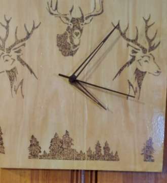 Here Clock For Deer Hunters