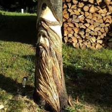 Onsite Stump Carving