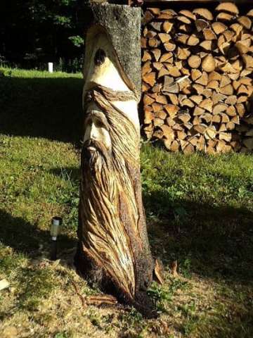 Onsite Stump Carving