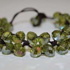 32 Strand Crystal Bracklet Crystal Braclet Assorted Colors