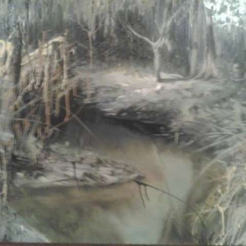 Oil painting.