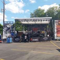 Guitar-B-Que Stage Setup