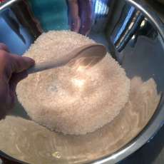 Stirring Dead Sea Salt