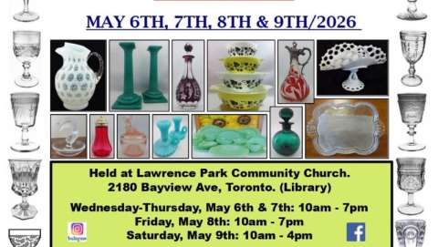 The Toronto Spring Glass Lover's Show and Sale
