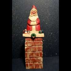 Chimney Santa