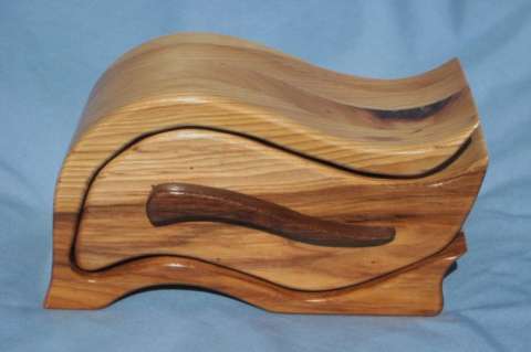Hickory Bandsaw Box