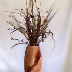 Maple Copper Resin Vase