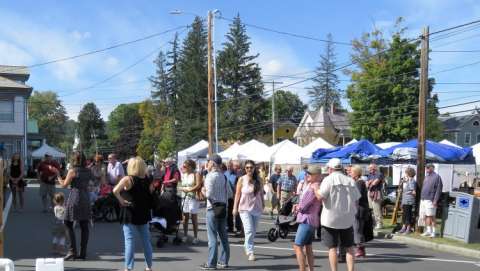 Fall Craft Festival on the Green in Chester