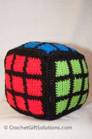 Puzzle Cube Found at Www.Crochetgiftsolutions.Com