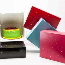 Rhinestone Cake Boxes