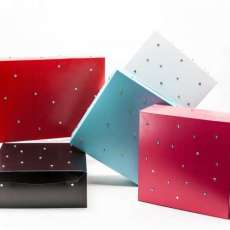 Rhinestone Cake Boxes