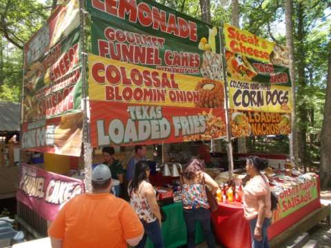 One of Many Food Vendors