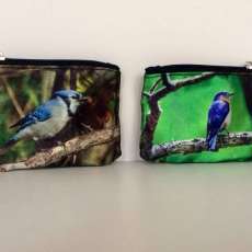Bluejay/Bluebird Coin Bag