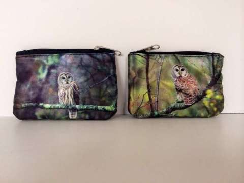 Barred Owl Coin Bag