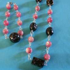 Asian Style Jewelry. Necklace and Bracelet