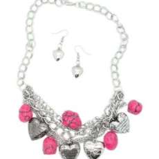 Heart of Hearts, Comes in Pink,Blsck and Turqouis