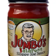 Jumbos' Jalapeno Sloppy Joe Sauce 14 Oz Jar