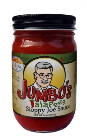 Jumbos' Jalapeno Sloppy Joe Sauce 14 Oz Jar