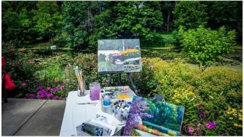 Art on the Green - August