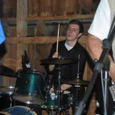 Drummer Rocking Out