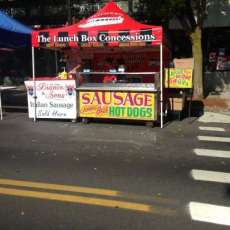 Sausage, Steak & Cheese, Hot Dog Booths
