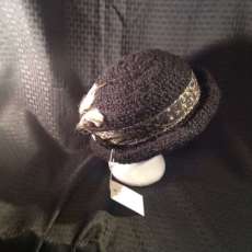 Brimmed Hat. Black. $25.00
