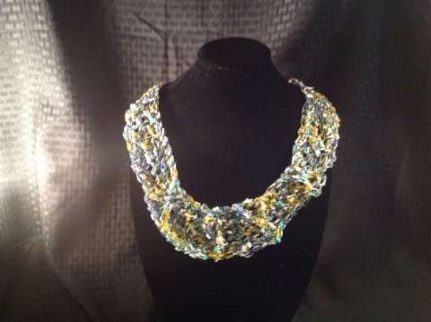 Neck Bling Cracheted. $10.00