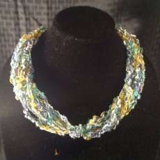 Neck Bling. Crocheted. $10.00