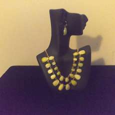 Ella Green Stone Necklace