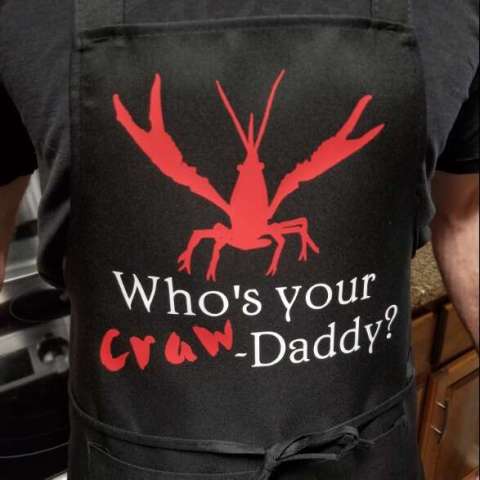 Who's Your Craw-Daddy Apron
