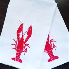 Crawfish Tea Towel Set