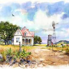 My Print Texas Home on the Range