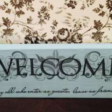 Welcome Sign