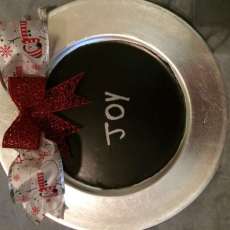 Christmas Decor Plate