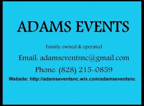 Adams Events NC Information