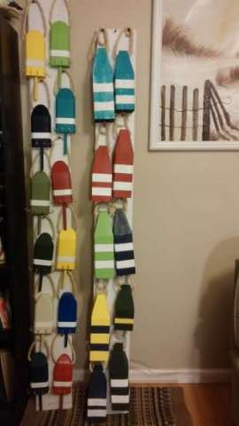 Hand Made Buoys and Keychains